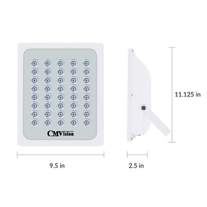 CMVision Portable  Power Panel PP40 Light Therapy Device  ( Red & Infrared LED Light Photomodulation ) with 12VDC Free Power Adapter